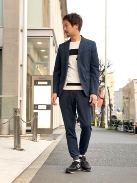 OMIさん（メンズ・180cm）の春コーディネート