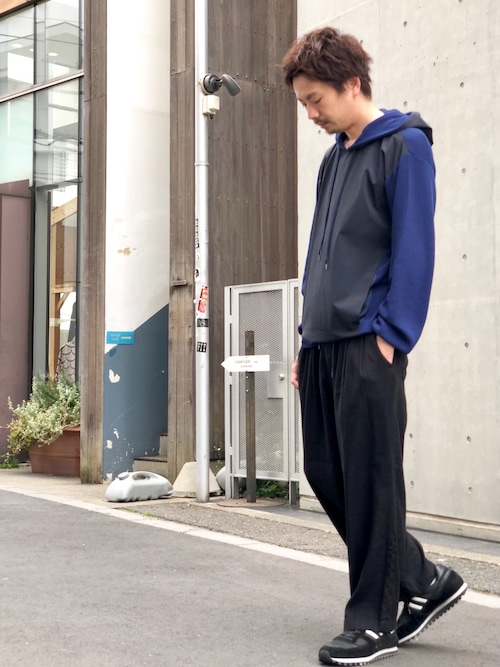 5351 POUR LES HOMMES パンツ NORTHERN LINEN製品染めワイド