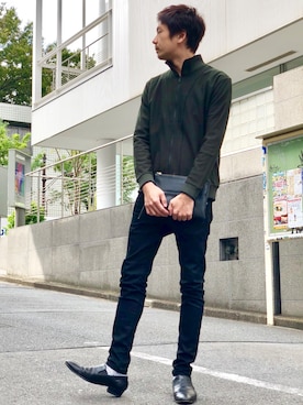 「STANCE（スタンス）のアイテム」を使った、OMIさん（メンズ・180cm）の秋コーディネート