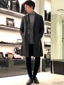 【定価￥130000】シェラック ディアスキン チェスターコート 5351 定価￥130000】シェラック ディアスキン チェスターコート 5351 - メルカリ