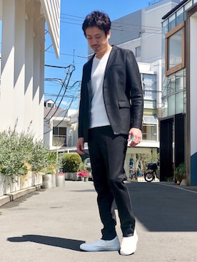 OMIさん（メンズ・180cm）の春コーディネート
