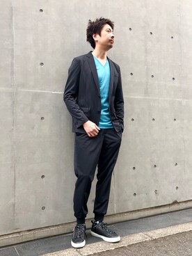 OMIさん(メンズ・180cm)の春コーディネート