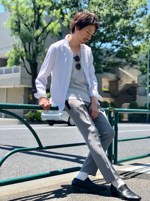 5351 POUR LES HOMMES パンツ クールマックストラウザーパンツ メンズ