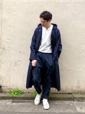 「STUDIO NICHOLSON（スタジオニコルソン）のアイテム（ジャケット/アウター）」を使った、OMIさん（メンズ・180cm）の春コーディネート