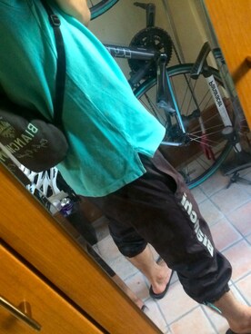 「Bianchi（ビアンキ）のアイテム」を使った、にふぇちんさん（メンズ・170cm）の秋コーディネート