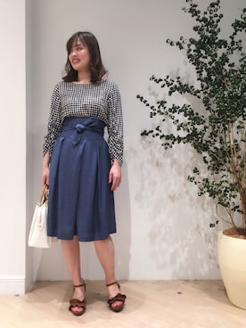 「BSTR」｜CHIEさん（レディース・165cm）の春コーディネート