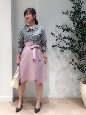 「BSTR」｜CHIEさん（レディース・165cm）の春コーディネート