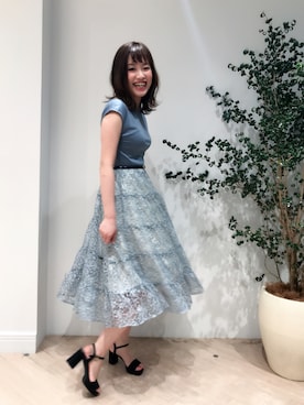 「BSTR」｜CHIEさん（レディース・165cm）の春コーディネート