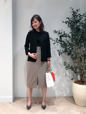 「BSTR」｜CHIEさん（レディース・165cm）の夏コーディネート