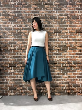 「BSTR」｜CHIEさん（レディース・165cm）の夏コーディネート