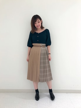 「BSTR」｜CHIEさん（レディース・165cm）の夏コーディネート