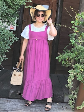 ayuさん(レディース・160cm)の夏コーディネート