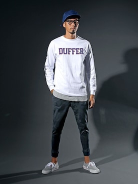 「チャンピオン」｜JEEさん（メンズ・182cm）の秋コーディネート