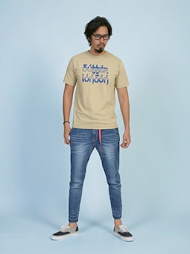 「COOLMAX」｜JEEさん（メンズ・182cm）の春コーディネート