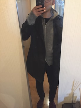 「THE TWELVE（ザ・トゥエルヴ）のアイテム」を使った、YasActさん（メンズ・171cm）の春コーディネート