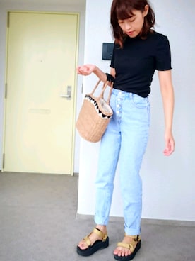 ☺S☺さん（レディース・157cm）の夏コーディネート