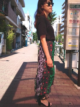 ☺S☺さん（レディース・157cm）の夏コーディネート