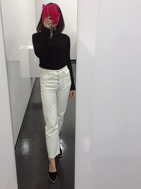 「Boisson Chocolat（ボワソンショコラ）のアイテム」を使った、minokinocoさん（レディース・155cm）の春コーディネート