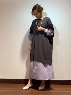 KAMEさん（レディース・160cm）の春コーディネート