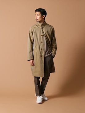 「417 EDIFICE（フォーワンセブンエディフィス）のアイテム（その他アウター）」を使った、tetsuyaさん（メンズ・178cm）の冬コーディネート