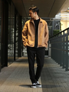 「417 EDIFICE（フォーワンセブンエディフィス）のアイテム」を使った、tetsuyaさん（メンズ・178cm）の冬コーディネート