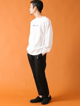 「ROSTER SOX（ロスターソックス）のアイテム」を使った、tetsuyaさん（メンズ・178cm）の冬コーディネート