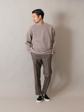 「417 EDIFICE（フォーワンセブンエディフィス）のアイテム」を使った、tetsuyaさん（メンズ・178cm）の冬コーディネート