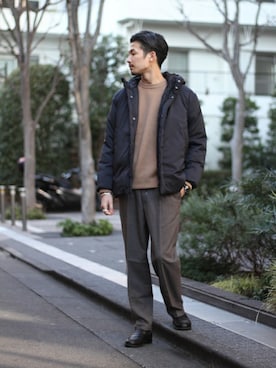 tetsuyaさん（メンズ・178cm）の冬コーディネート