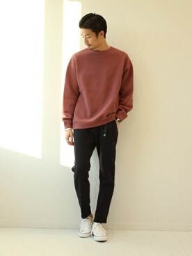 「ROSTER SOX（ロスターソックス）のアイテム」を使った、tetsuyaさん（メンズ・178cm）の冬コーディネート