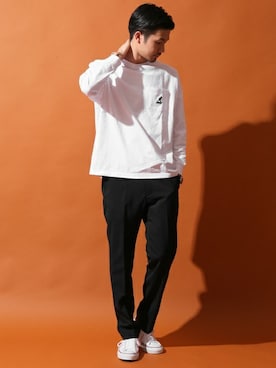 「ROSTER SOX（ロスターソックス）のアイテム」を使った、tetsuyaさん（メンズ・178cm）の冬コーディネート