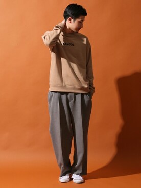 「ROSTER SOX（ロスターソックス）のアイテム」を使った、tetsuyaさん（メンズ・178cm）の冬コーディネート