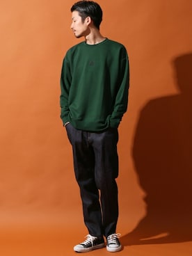 「ROSTER SOX（ロスターソックス）のアイテム」を使った、tetsuyaさん（メンズ・178cm）の冬コーディネート