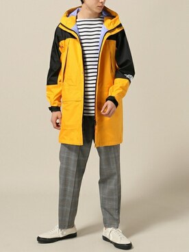 「417 EDIFICE」｜「アイテム（その他アウター）」を使った、tetsuyaさん（メンズ・178cm）の春コーディネート