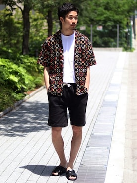 「BENCH（ベンチ）のアイテム」を使った、tetsuyaさん（メンズ・178cm）の春コーディネート