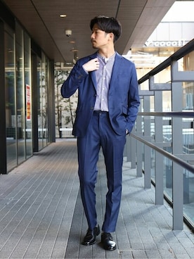 「HERISSON（エリソン）のアイテム」を使った、tetsuyaさん（メンズ・178cm）の冬コーディネート