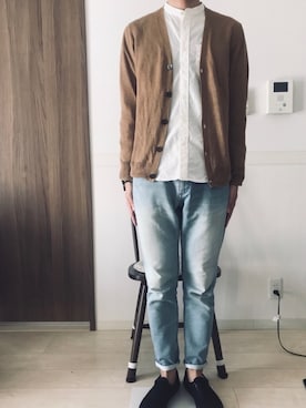 「NANO universe（ナノユニバース）のアイテム（腕時計）」を使った、きむさん（メンズ・179cm）の春コーディネート