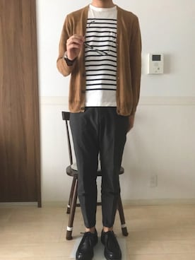 「NANO universe（ナノユニバース）のアイテム（腕時計）」を使った、きむさん（メンズ・179cm）の春コーディネート