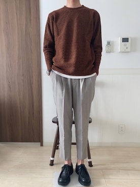 「NANO universe（ナノユニバース）のアイテム（腕時計）」を使った、きむさん（メンズ・179cm）の秋コーディネート