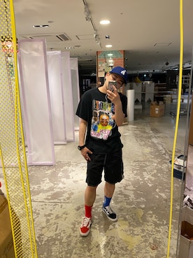 「DLSM（ディーエルエスエム）のアイテム」を使った、Naoさん（メンズ・172cm）の秋コーディネート