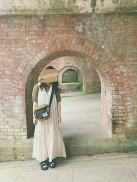 「CECIL McBEE（セシルマクビー）のアイテム（サンダル）」を使った、ちょこさん（レディース・156cm）の春コーディネート