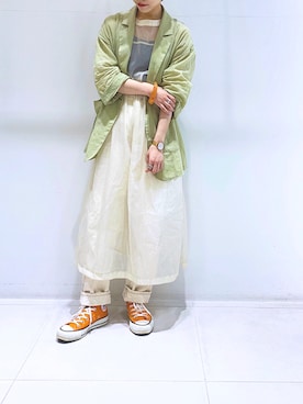 yokokawaさん(レディース・154cm)の春コーディネート