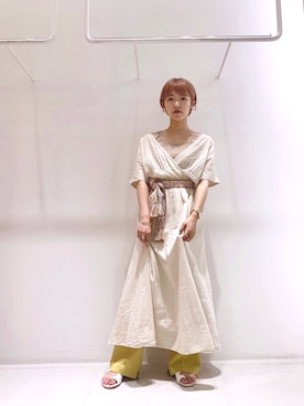 yokokawaさん（レディース・154cm）の夏コーディネート