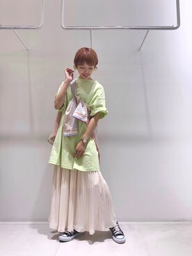 yokokawaさん（レディース・154cm）の夏コーディネート