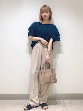 「オンオフ兼用」｜yokokawaさん（レディース・154cm・20代）の夏コーディネート