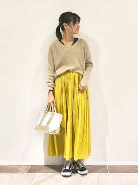 アヤ.さん（レディース・162cm）の冬コーディネート