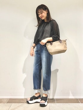「SHAKA」｜「アイテム（その他）」を使った、アヤ.さん（レディース・162cm）の夏コーディネート
