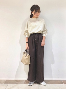 「秋のカフェオレコーデ」｜「アイテム（その他）」を使った、アヤ.さん（レディース・162cm）の秋コーディネート