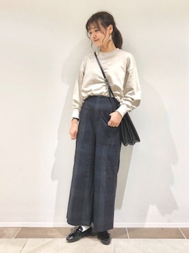 「ポニーテール」｜アヤ.さん（レディース・162cm・20代）の秋コーディネート
