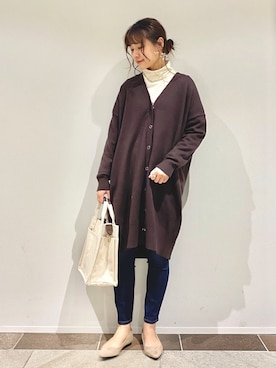 アヤ.さん（レディース・162cm）の冬コーディネート
