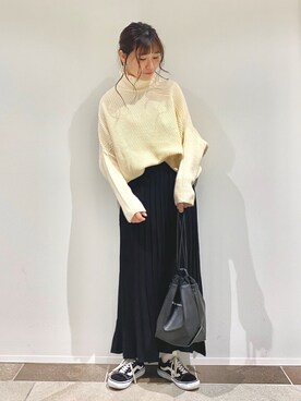 アヤ.さん（レディース・162cm）の冬コーディネート
